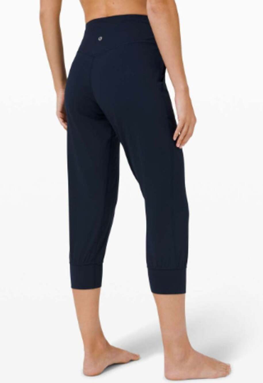 Lululemon Align High-Rise Cropped Jogger Women's Size 8 Navy Blue Yoga Active
